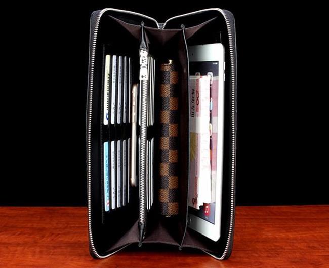 Clutch cầm tay da bò dập vân cá sấu CT25-D 24 Clutch cầm tay da bò dập vân cá sấu CT25-D