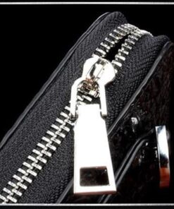 Clutch cầm tay da bò dập vân cá sấu CT25-D