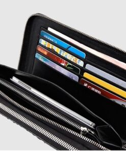 Clutch cầm tay da bò vân cá sấu CT20-D 10 Clutch cầm tay da bò vân cá sấu CT20-D