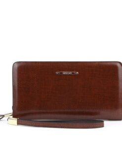 Clutch da bò 1 ngăn khóa sang trọng CT55-N