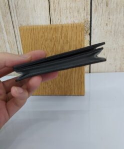 Bóp da thật màu xám VDD62