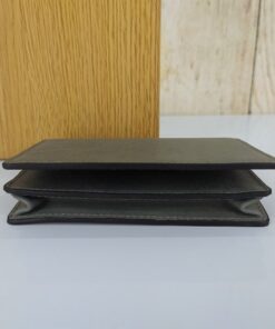 Bóp da thật màu xám VDD62