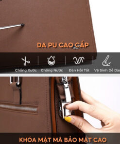 Cặp da khóa số sườn UT58-D