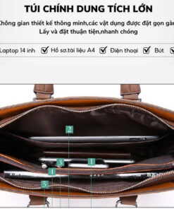 Cặp da khóa số sườn UT58-D