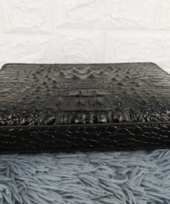 Ví dài cầm tay khóa số màu đen CT01-D