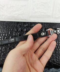 Ví dài cầm tay khóa số màu đen CT01-D