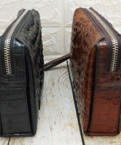 Clutch cầm tay giả da cá sấu CT19