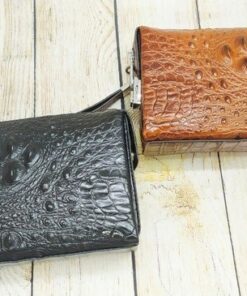 Clutch cầm tay giả da cá sấu CT19