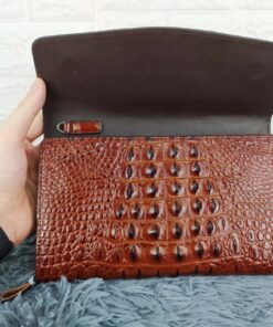 Clutch cầm tay vân cá sấu CT26-N