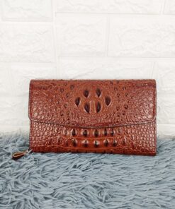 Clutch cầm tay vân cá sấu CT26-N