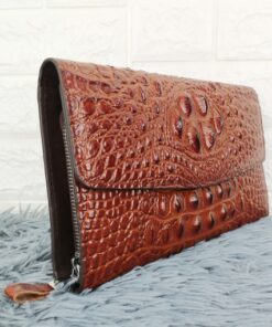 Clutch cầm tay vân cá sấu CT26-N