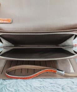 Clutch cầm tay vân cá sấu CT26-N