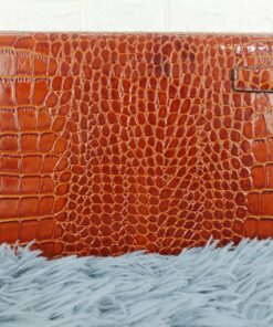 Clutch vân cá sấu khóa cài CT22-N