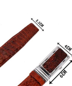 Dây lưng da cá sấu ST001
