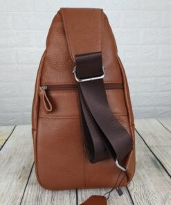 Túi đeo chéo, đeo ngực da bò xịn TC06
