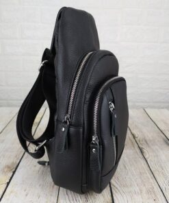 Túi đeo chéo, đeo ngực da bò xịn TC06