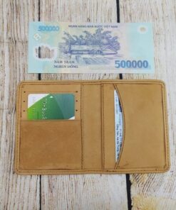 Ví da bò lộn loại 1 VDD18