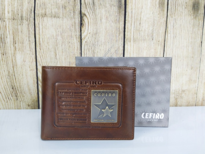 Ví da bò thương hiệu Cefiro cao cấp VDD75